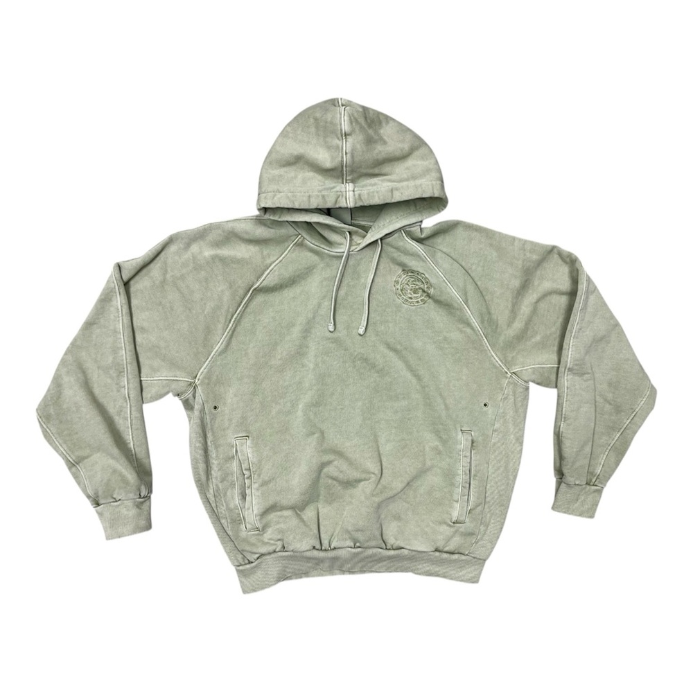 Mens Gymshark Premium Legacy Extreme Oversized Fit Hoodie - Green Size Medium